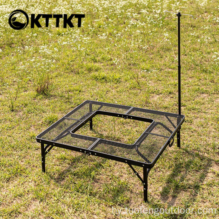 Բացօթյա ճանապարհորդության ճամբարային գրիլ